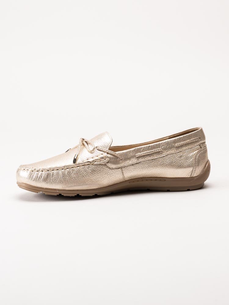 Ara - Alabama Sport - Guldmetallic loafers i skinn