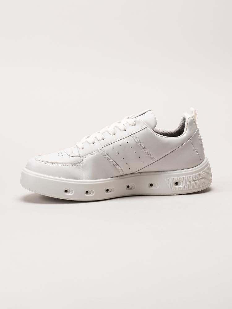 Ecco - Street 720 W - Vita sneakers i skinn