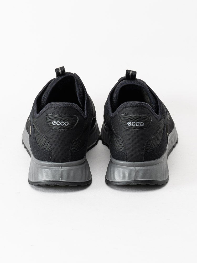 Ecco - Exostride W low GTX - Svarta promenadskor med Gore-Tex