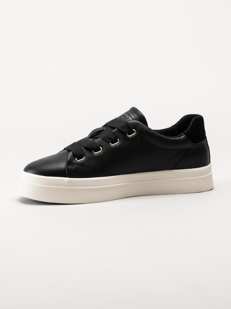 Gant Footwear - Avona Sneaker - Svarta sneakers i skinn