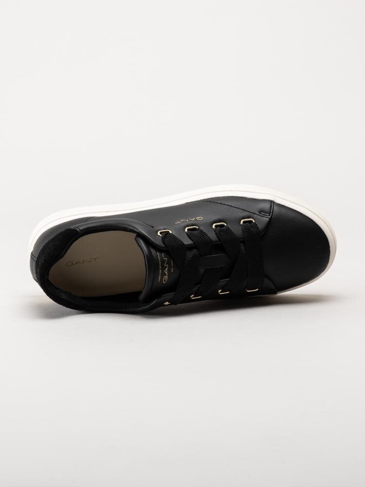 Gant Footwear - Avona Sneaker - Svarta sneakers i skinn