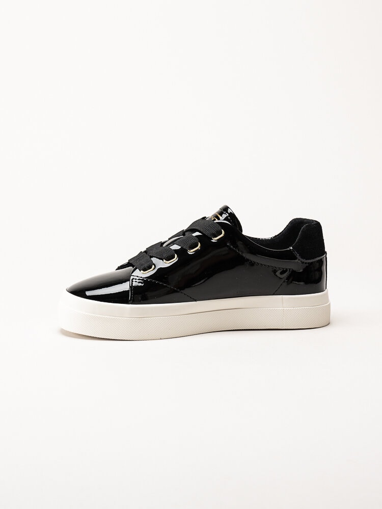 Gant Footwear - Avona Sneaker - Svarta sneakers i lackskinn