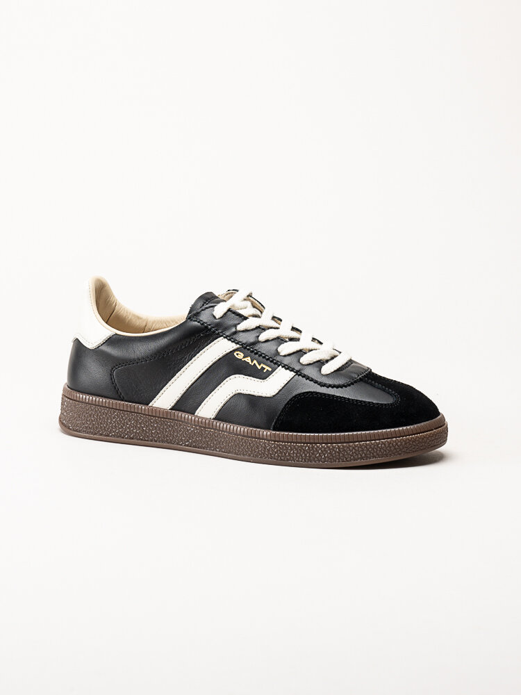 Gant Footwear - Cuzmo sneaker - Svarta sneakers i skinn och mocka