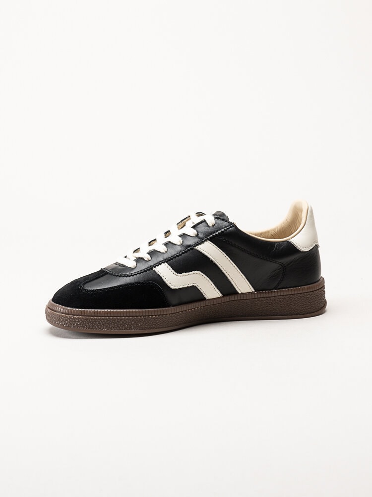 Gant Footwear - Cuzmo sneaker - Svarta sneakers i skinn och mocka