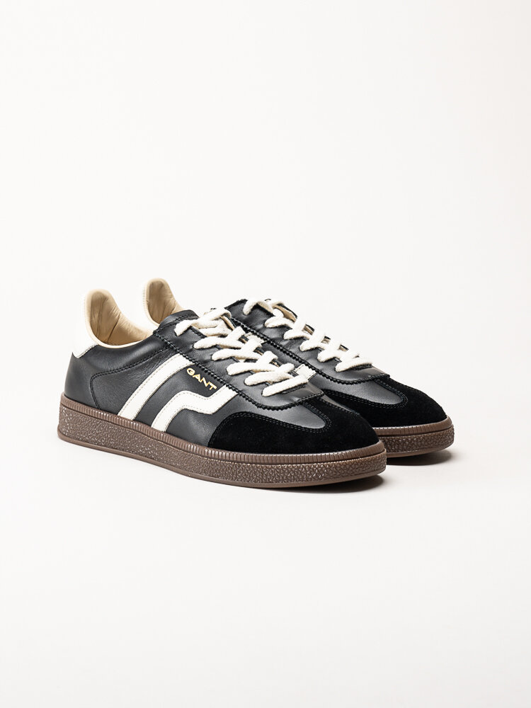 Gant Footwear - Cuzmo sneaker - Svarta sneakers i skinn och mocka