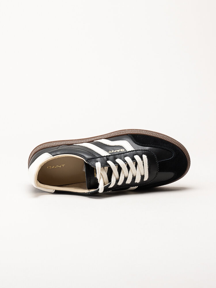 Gant Footwear - Cuzmo sneaker - Svarta sneakers i skinn och mocka