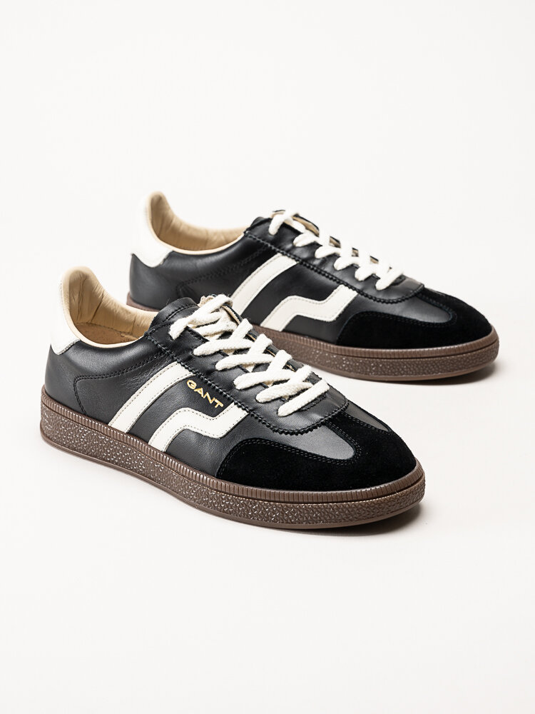 Gant Footwear - Cuzmo sneaker - Svarta sneakers i skinn och mocka
