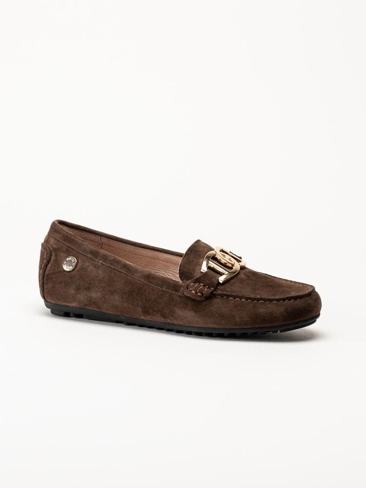 Novita - Parma Royal - Bruna loafers i mocka