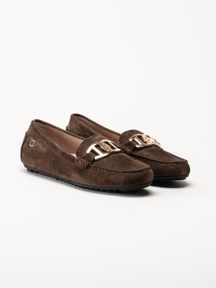 Novita - Parma Royal - Bruna loafers i mocka