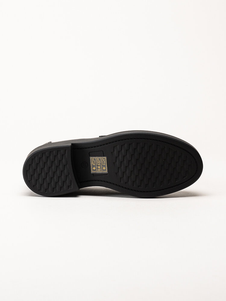 Duffy - Svarta loafers med nitar