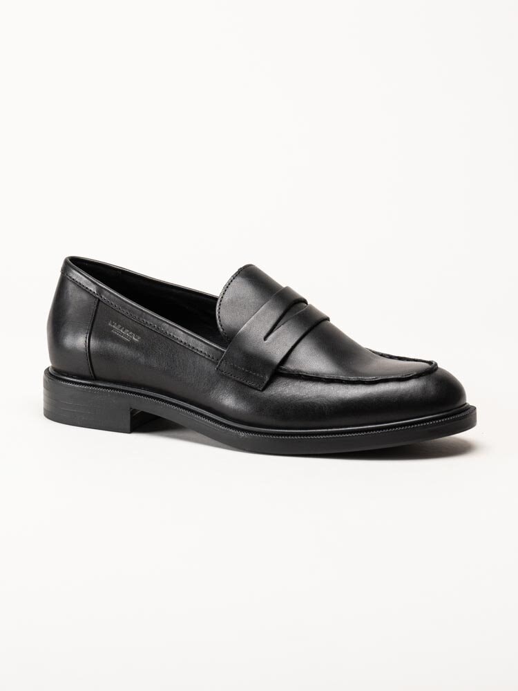 Vagabond - Amina - Svarta loafers i skinn