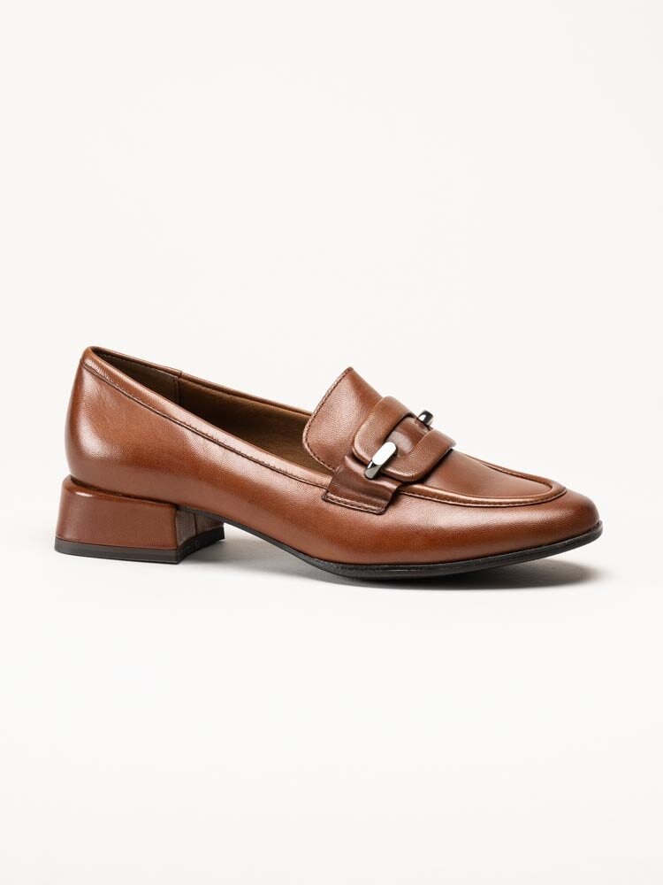 Marco Tozzi - Bruna loafers i skinn