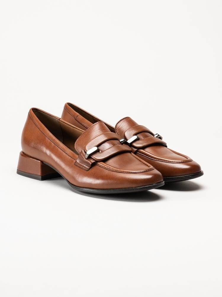 Marco Tozzi - Bruna loafers i skinn