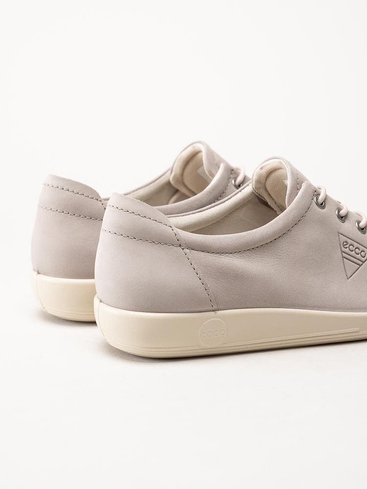 Ecco - Soft 2.0 Tie - Beige snörskor i nubuck