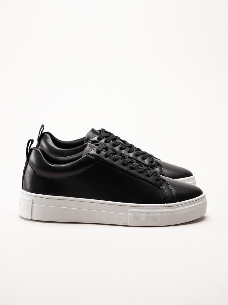 Vagabond - Zoe Platform - Svarta sneakers i skinn