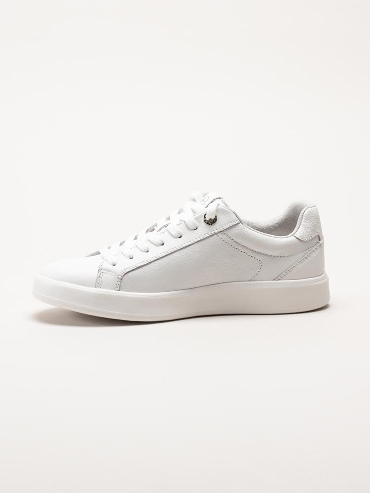 Tamaris - Vita sneakers i skinn