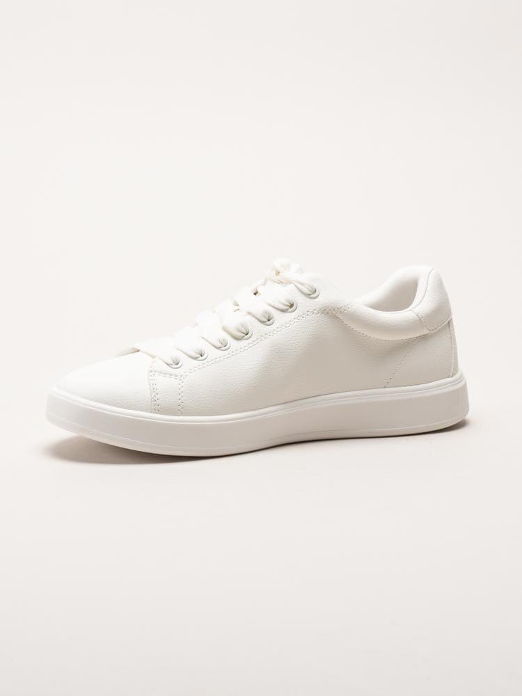 Tamaris - Vita sneakers i skinnimitation