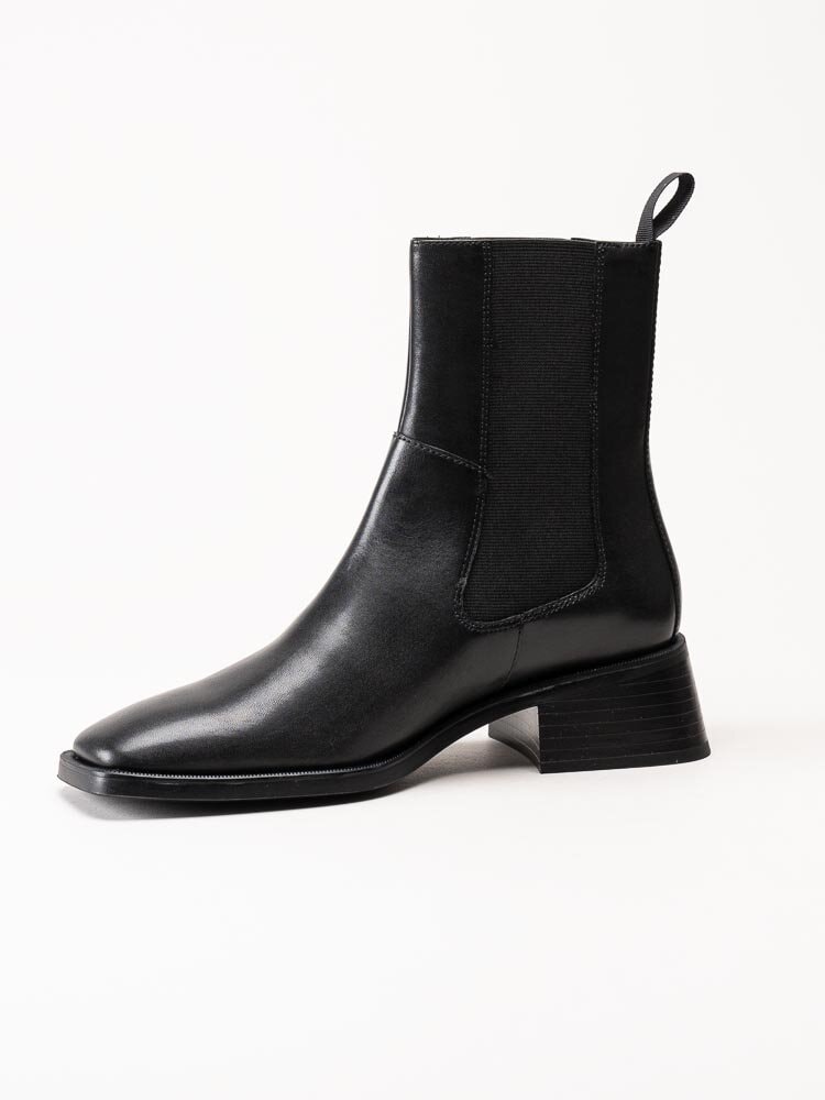 Vagabond - Blanca - Svarta chelsea boots i skinn