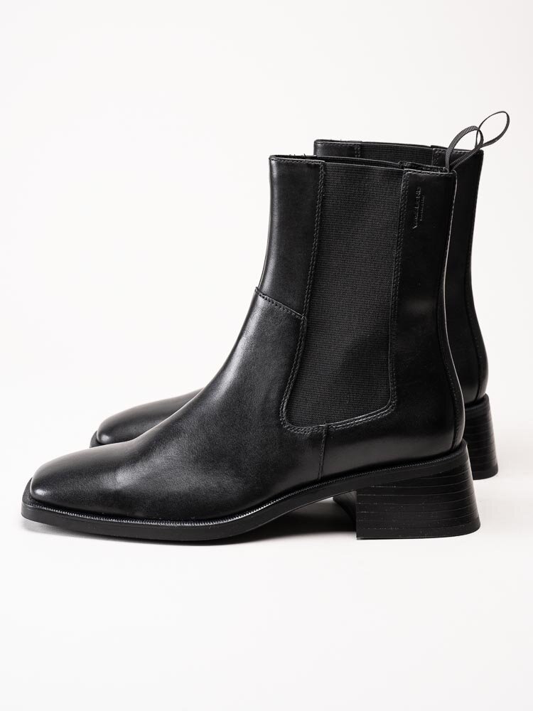 Vagabond - Blanca - Svarta chelsea boots i skinn