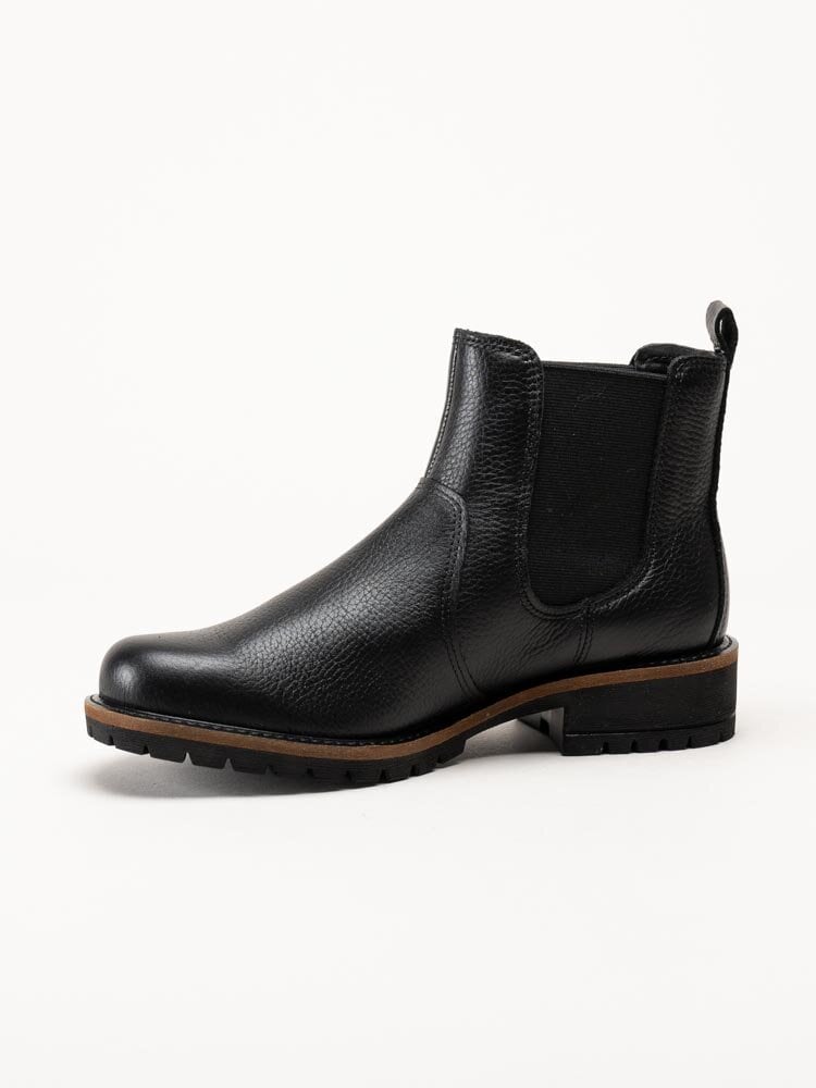 Ecco - Elaina - Svarta chelsea boots i skinn