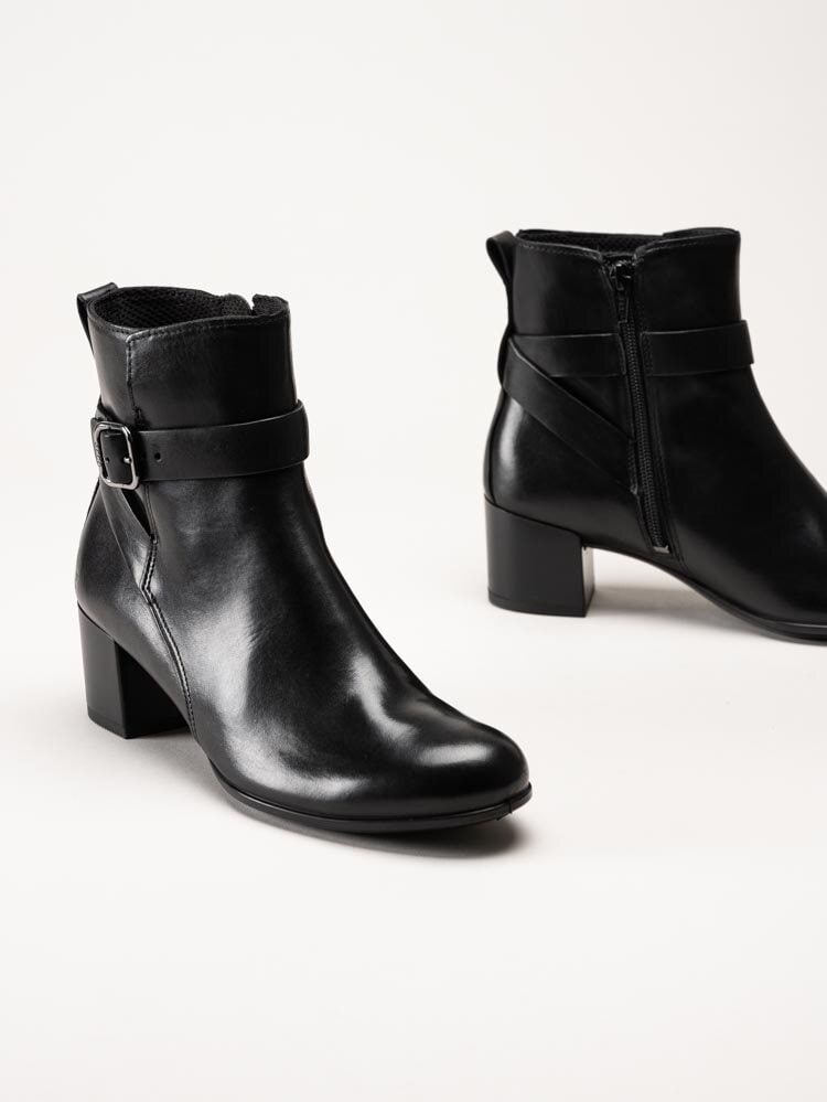 Ecco - Dress Classic 35 boot - Svarta stövletter i skinn