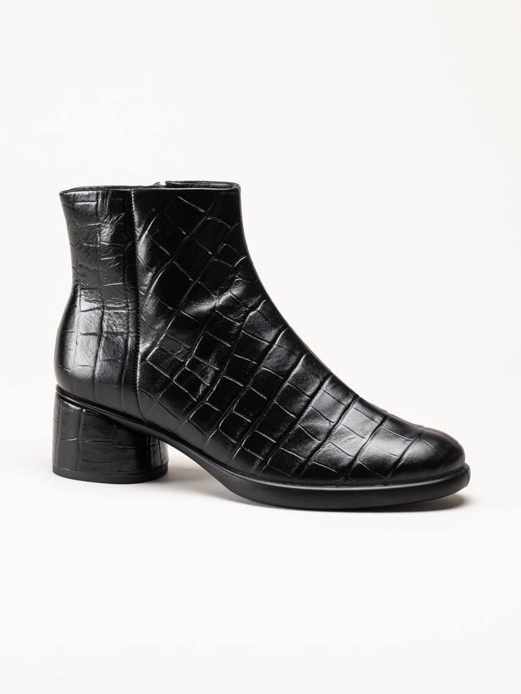 Ecco - Sculpted Lx 35 Mid Cut - Svarta boots i skinn