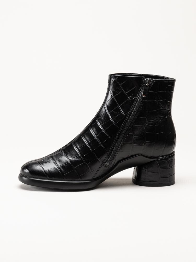 Ecco - Sculpted Lx 35 Mid Cut - Svarta boots i skinn