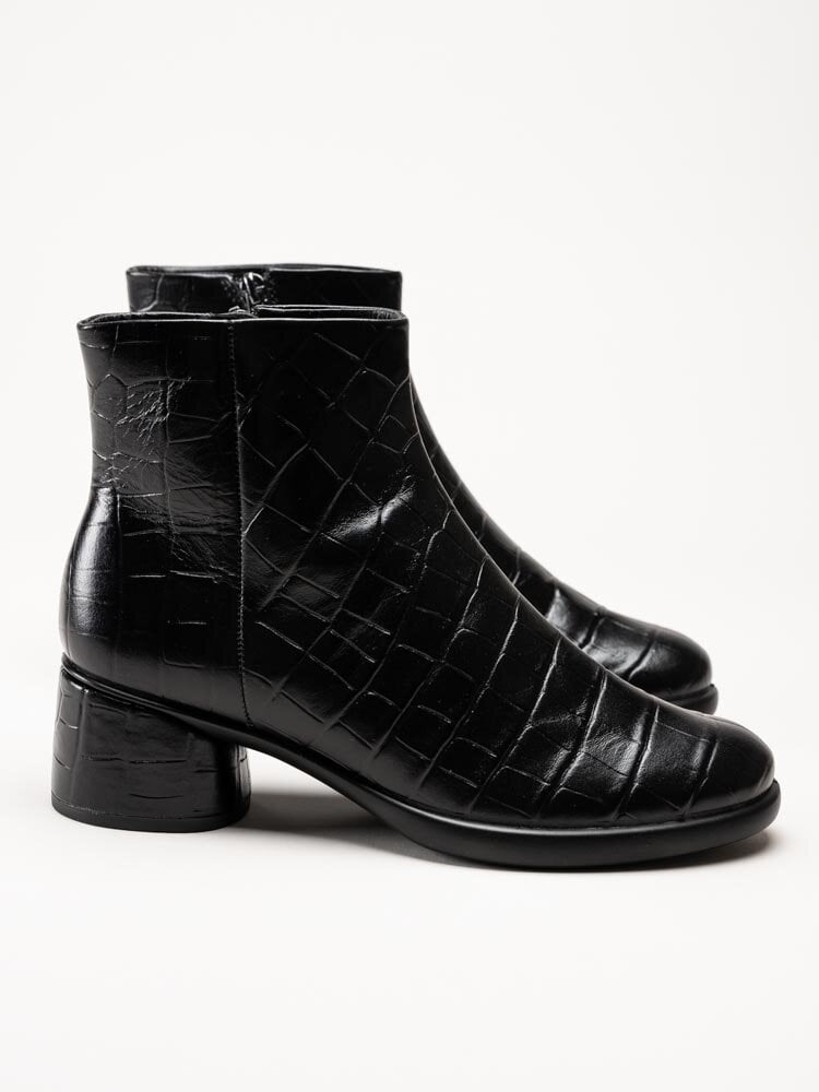 Ecco - Sculpted Lx 35 Mid Cut - Svarta boots i skinn