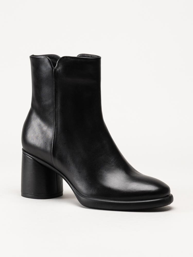 Ecco - Sculpted Lx 55 Ankle - Svarta boots i skinn