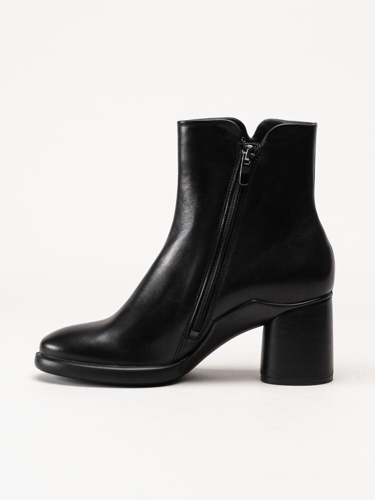 Ecco - Sculpted Lx 55 Ankle - Svarta boots i skinn