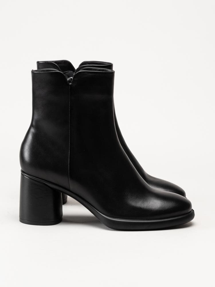 Ecco - Sculpted Lx 55 Ankle - Svarta boots i skinn