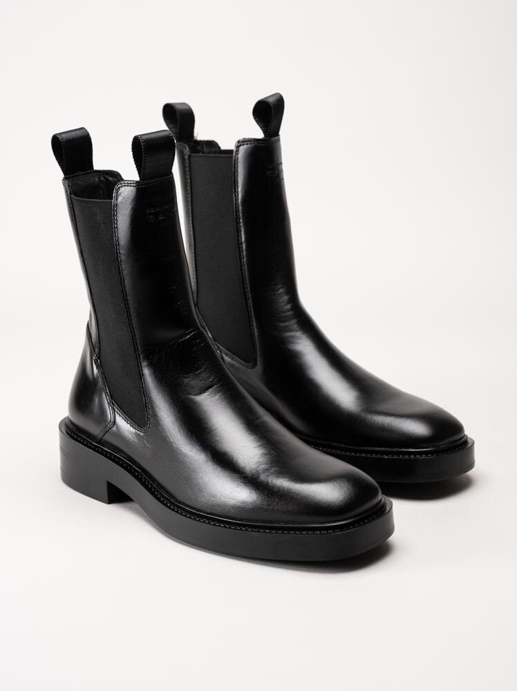 Gant Footwear - Fallwi - Svarta chelsea boots i skinn