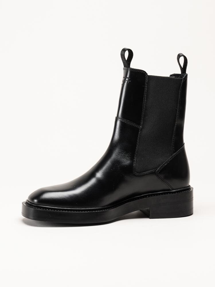 Gant Footwear - Fallwi - Svarta chelsea boots i skinn