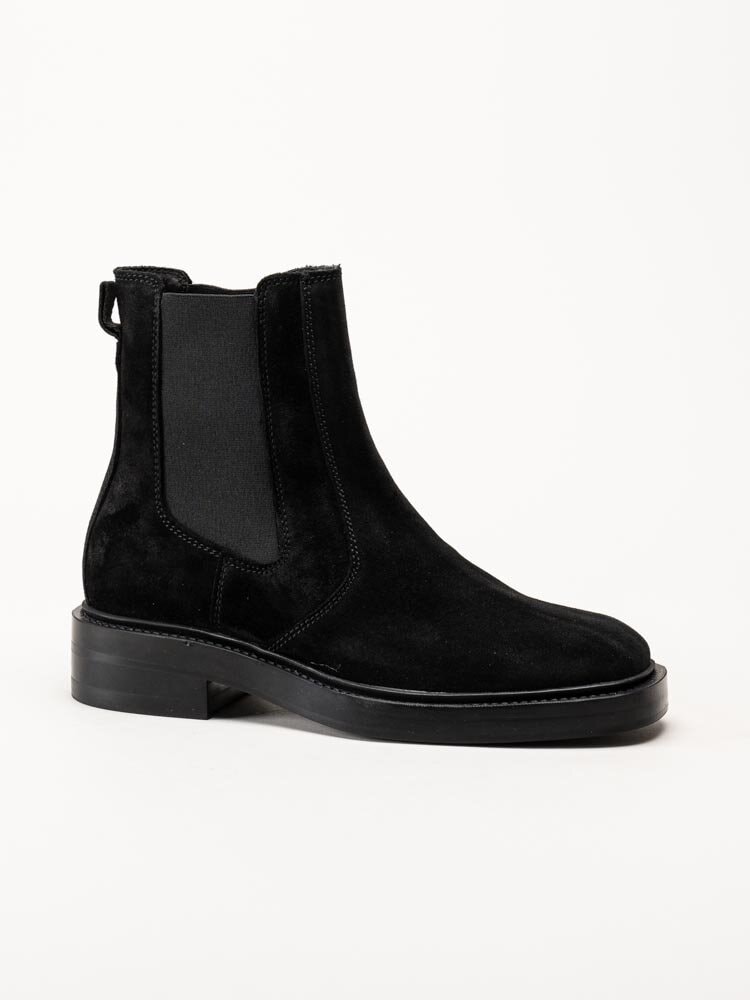 Gant Footwear - Fallwi - Svarta chelsea boots i mocka