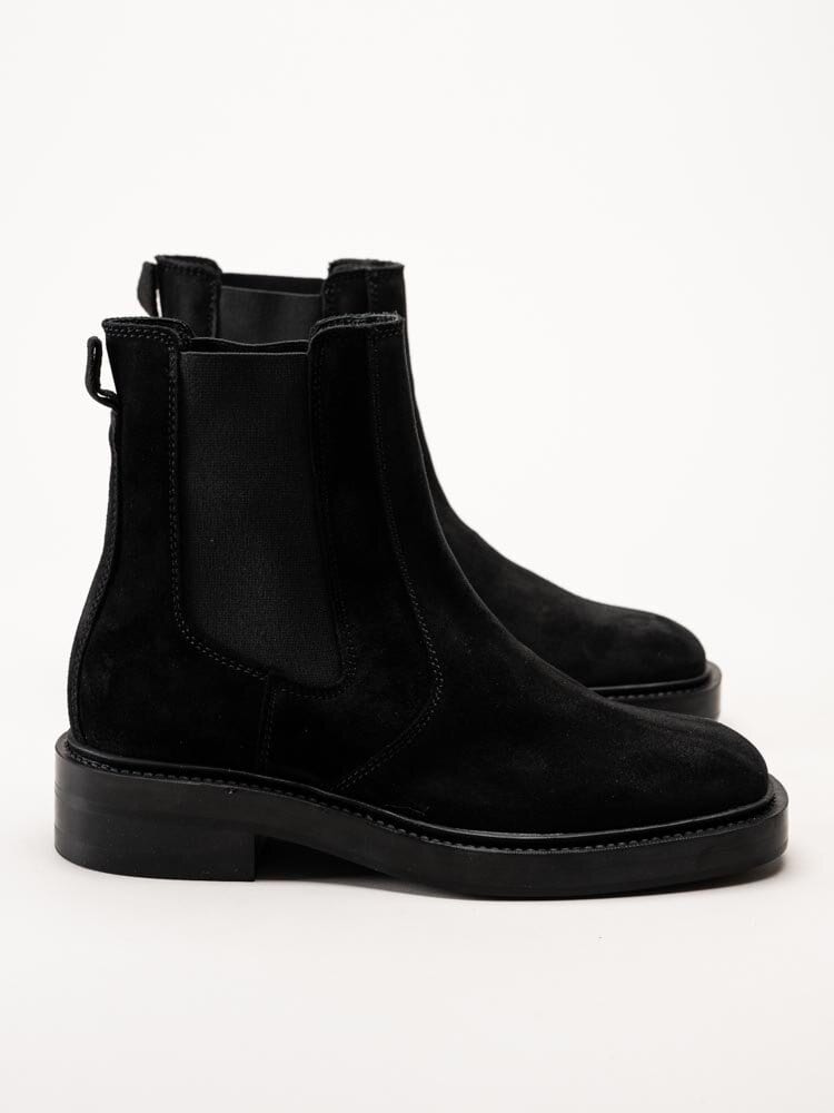 Gant Footwear - Fallwi - Svarta chelsea boots i mocka