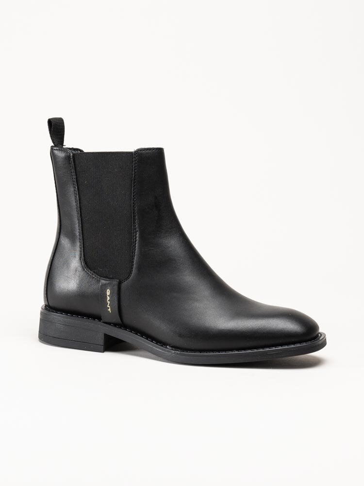 Gant Footwear - Fayy - Svarta chelsea boots i skinn