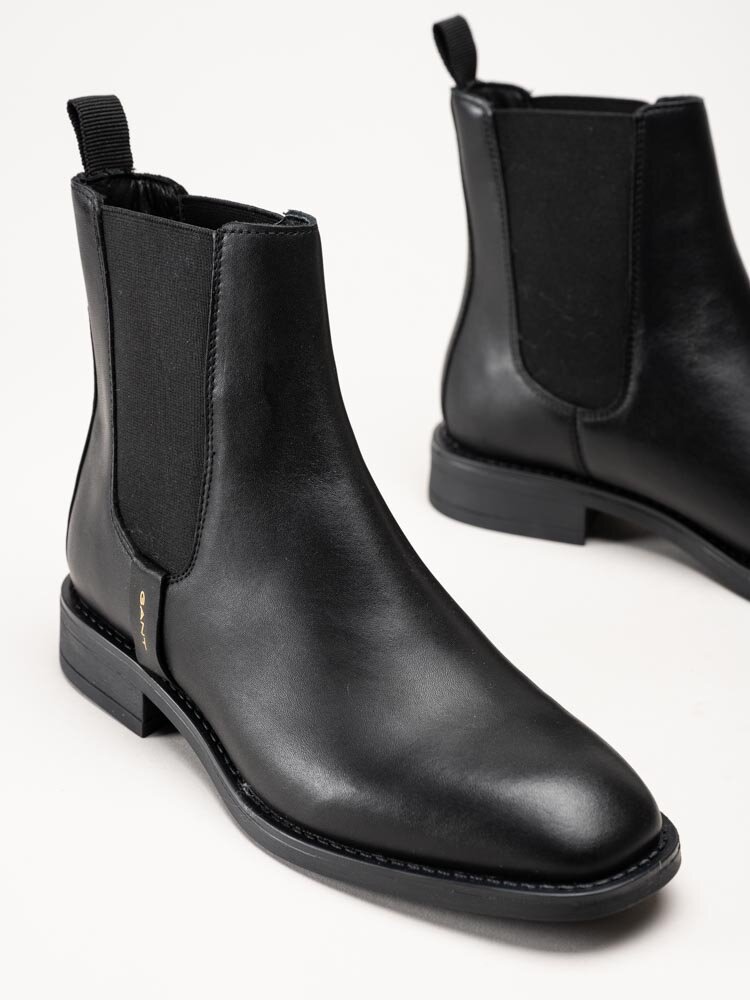 Gant Footwear - Fayy - Svarta chelsea boots i skinn