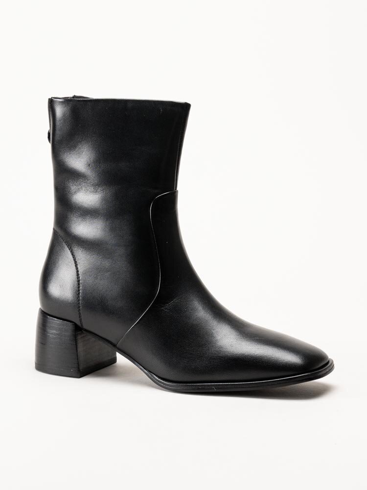 Gant Footwear - Gwenety - Svarta boots i skinn