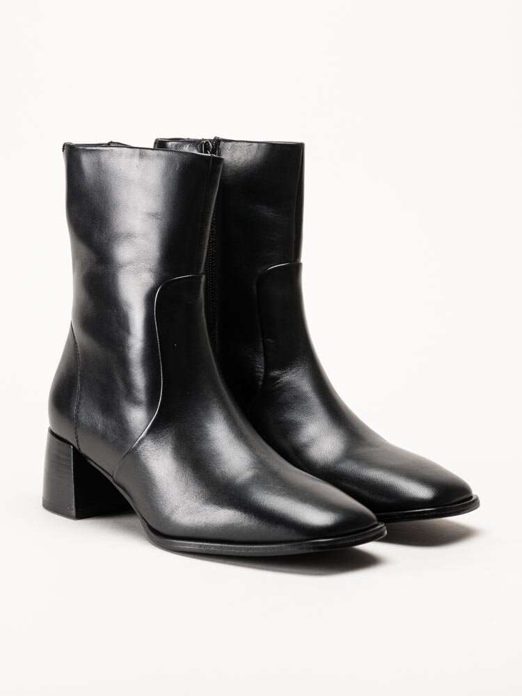 Gant Footwear - Gwenety - Svarta boots i skinn