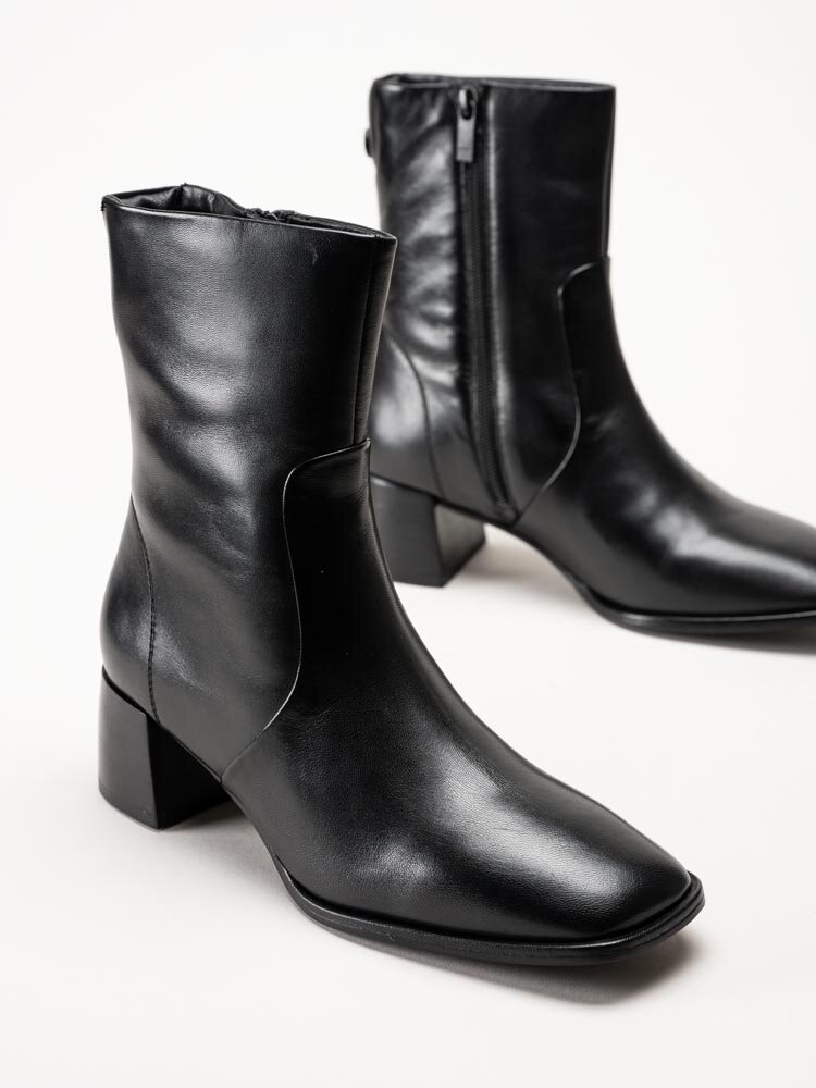 Gant Footwear - Gwenety - Svarta boots i skinn