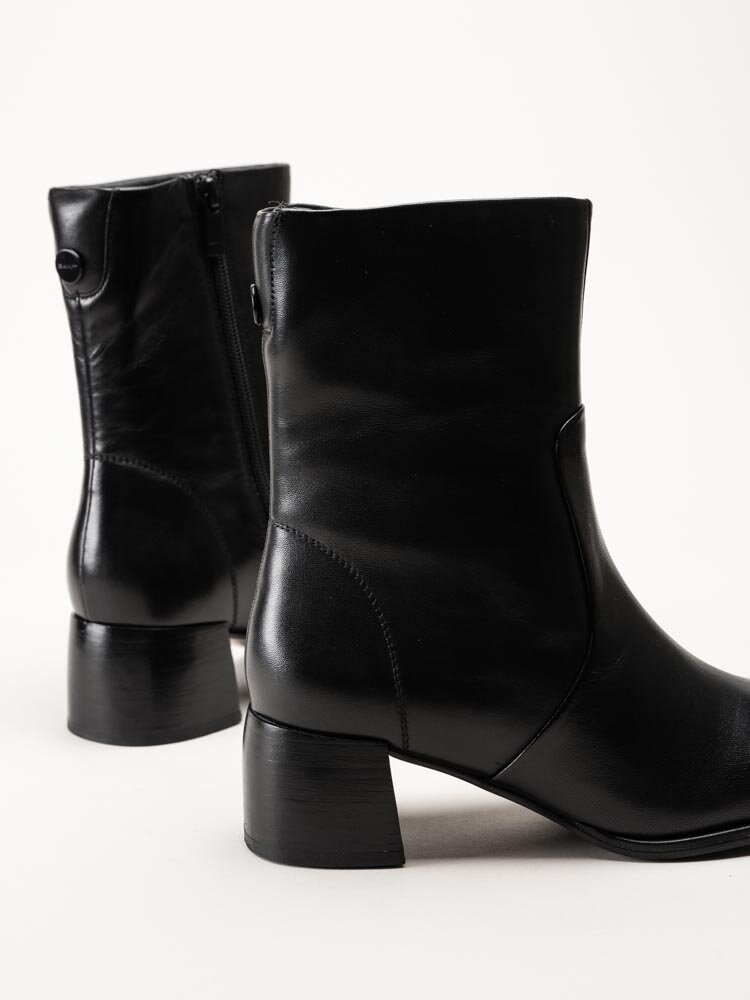 Gant Footwear - Gwenety - Svarta boots i skinn