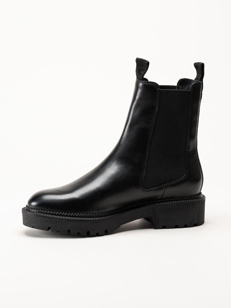 Gant Footwear - Kelliin - Svarta chelsea boots i skinn