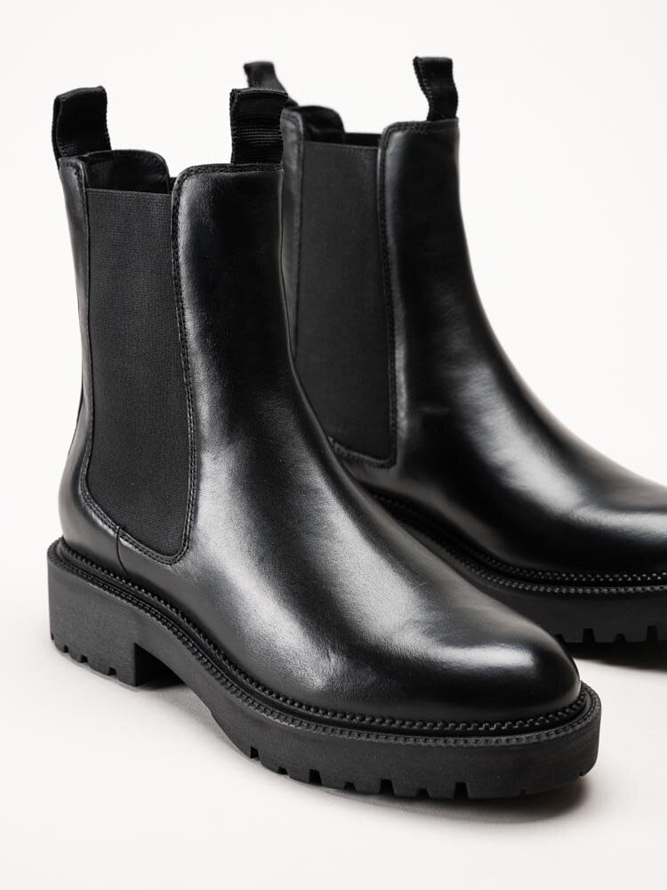 Gant Footwear - Kelliin - Svarta chelsea boots i skinn