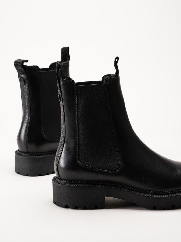 Gant Footwear - Kelliin - Svarta chelsea boots i skinn