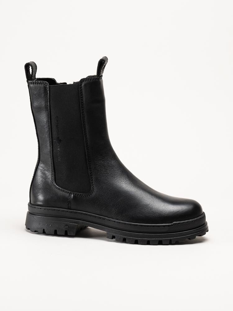 Canada Snow - Carlyle - Svarta chelsea boots i skinn