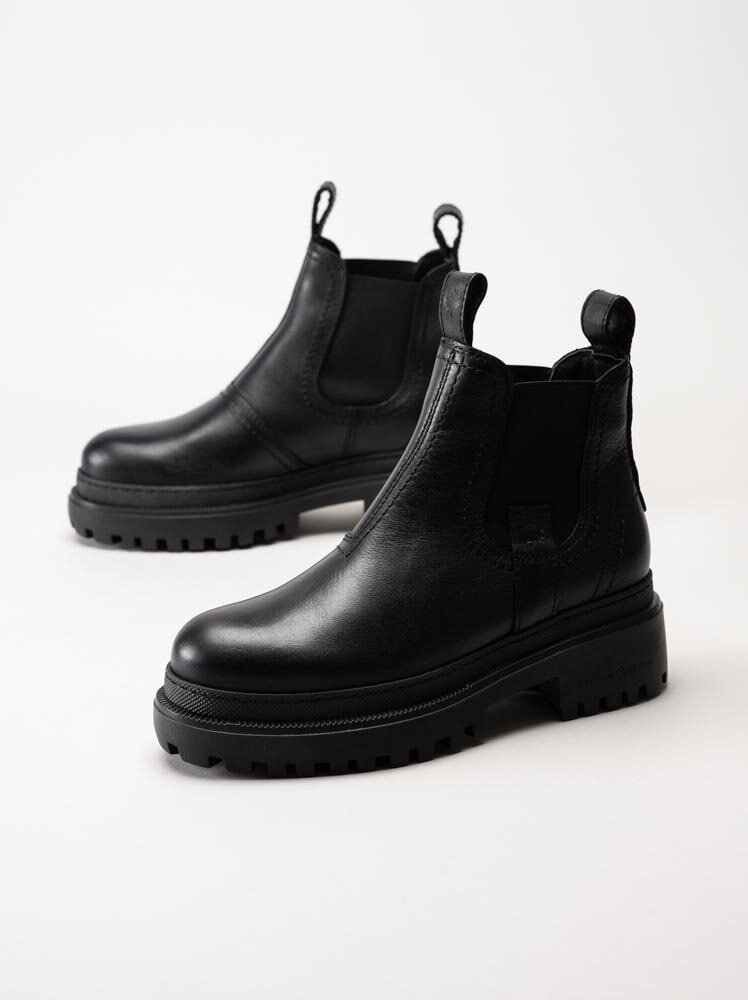 Canada Snow - Mount Crest - Svarta grova chelsea boots