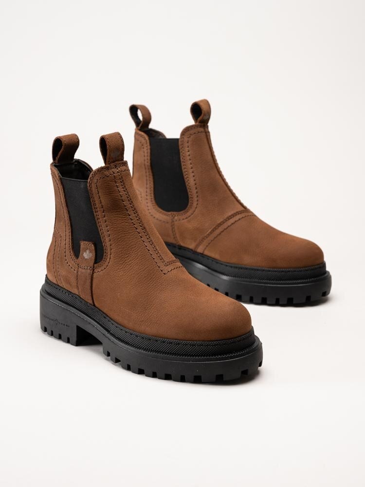 Canada Snow - Mount Crest - Bruna chelsea boots i nubuck