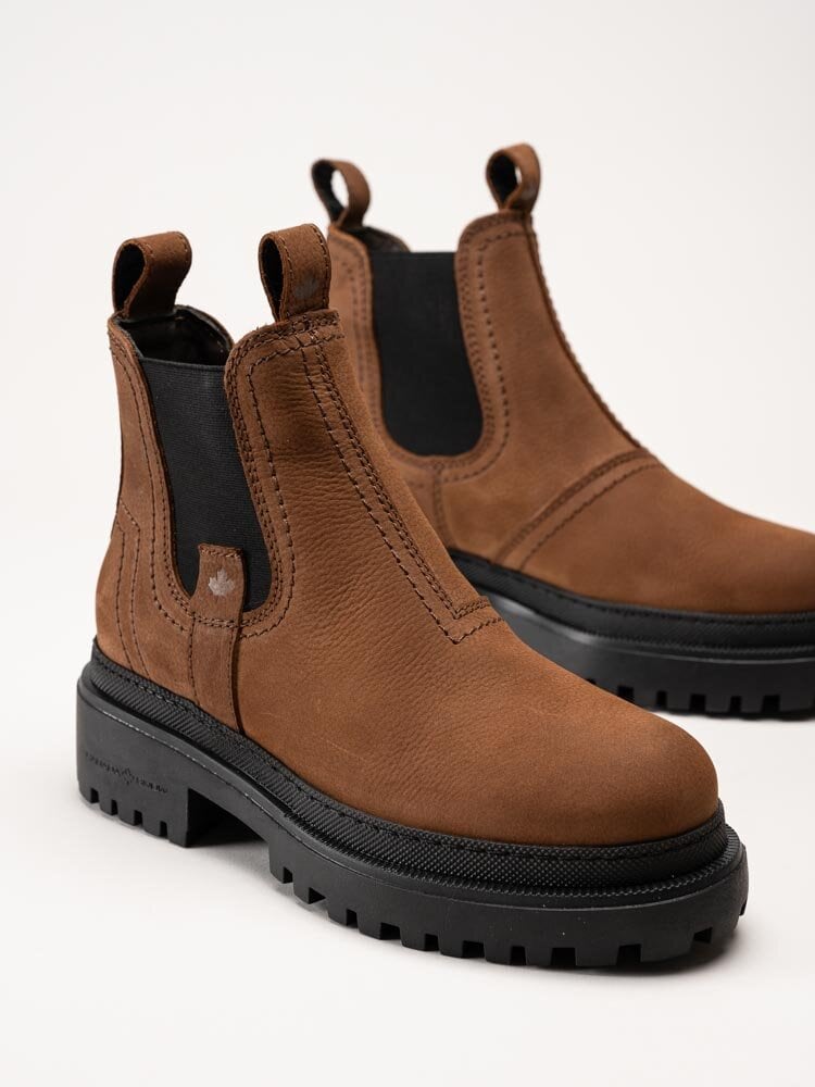 Canada Snow - Mount Crest - Bruna chelsea boots i nubuck