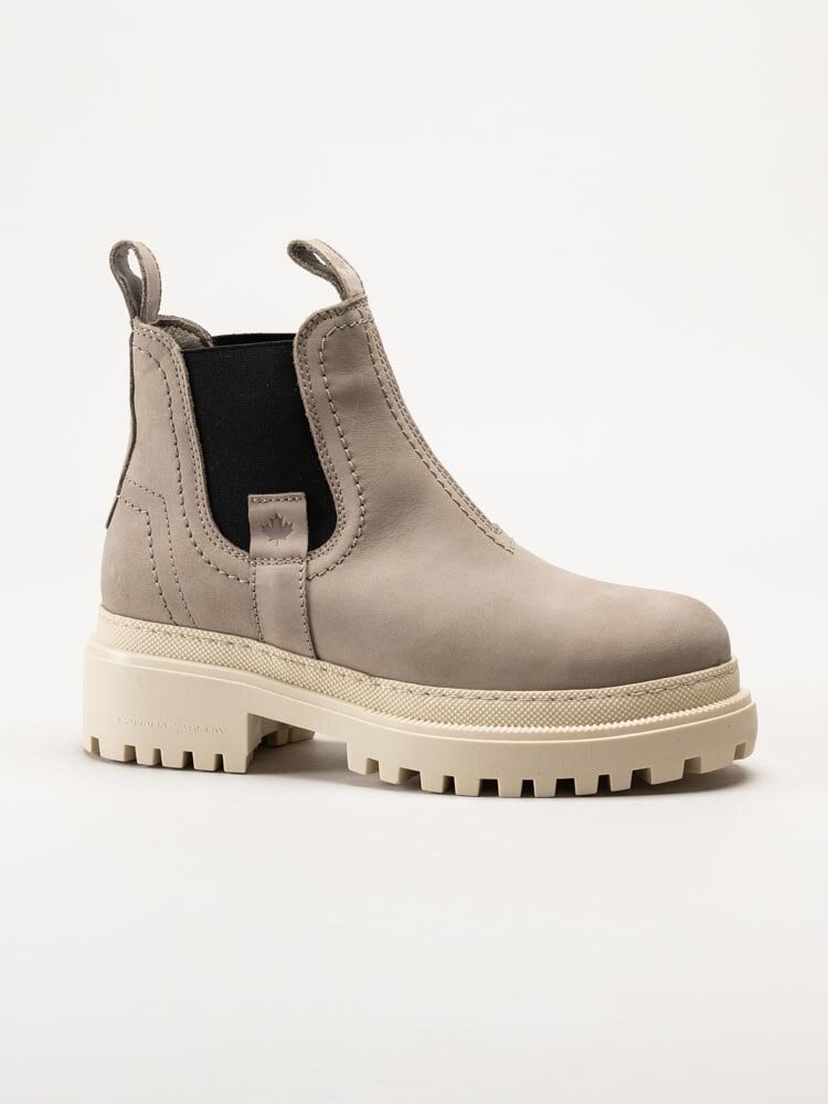 Canada Snow - Mount Crest - Beige chelsea boots i nubuck