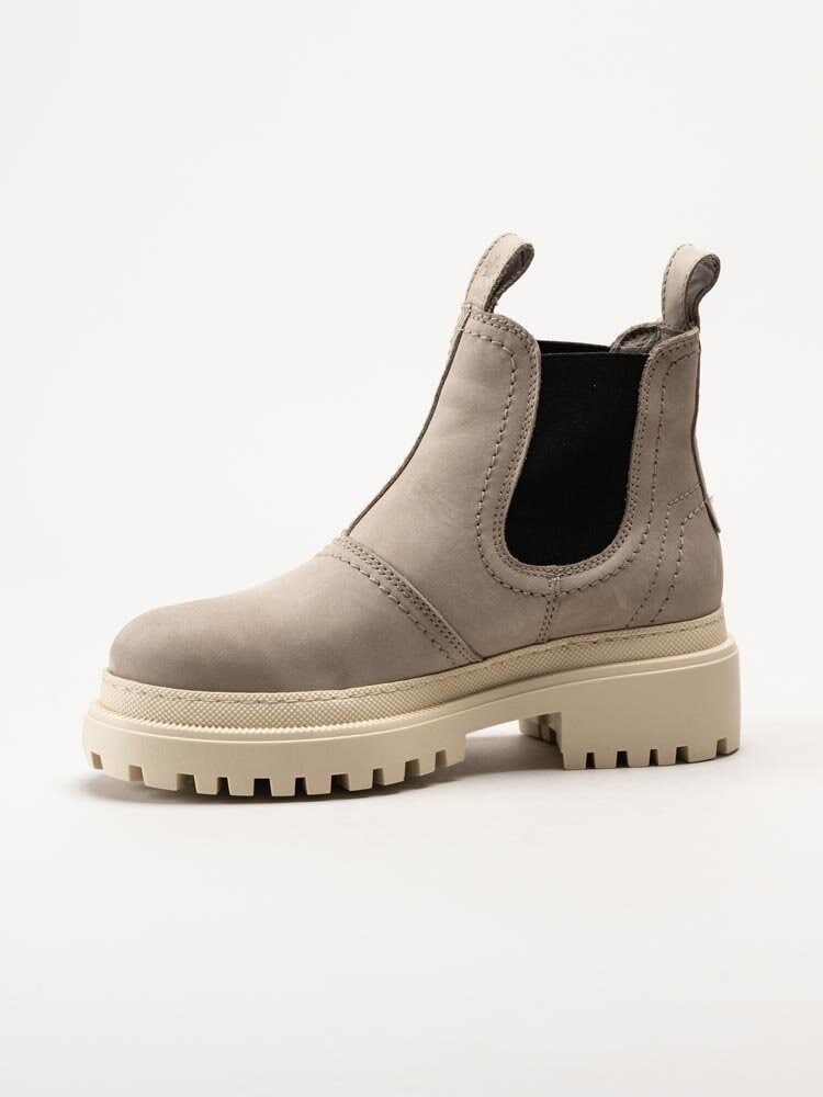 Canada Snow - Mount Crest - Beige chelsea boots i nubuck